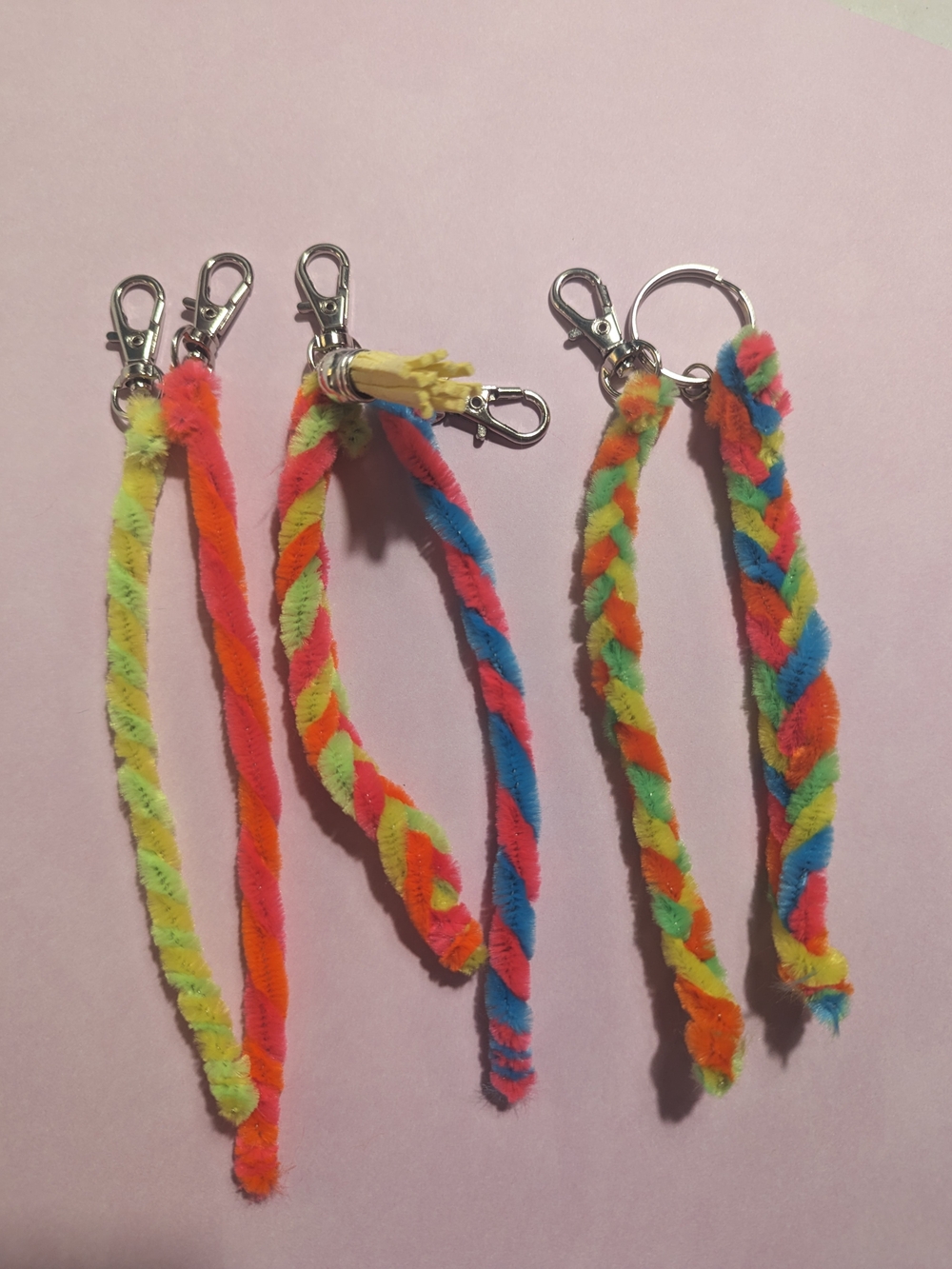 Handmade Neon Keychains
